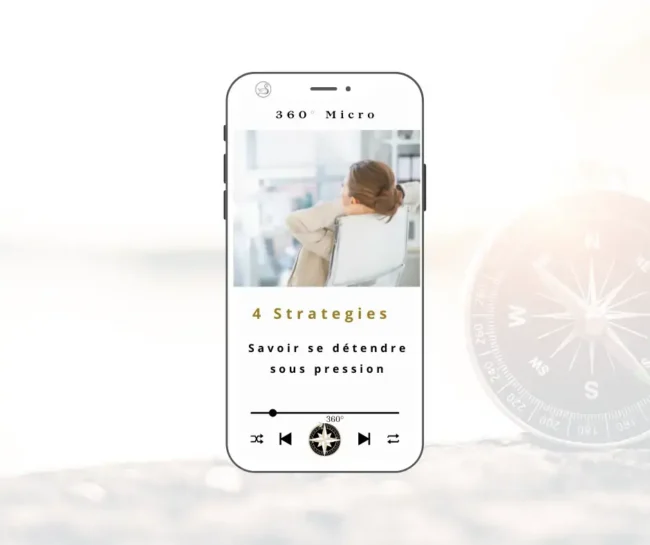 Savoir se détendre sous pression